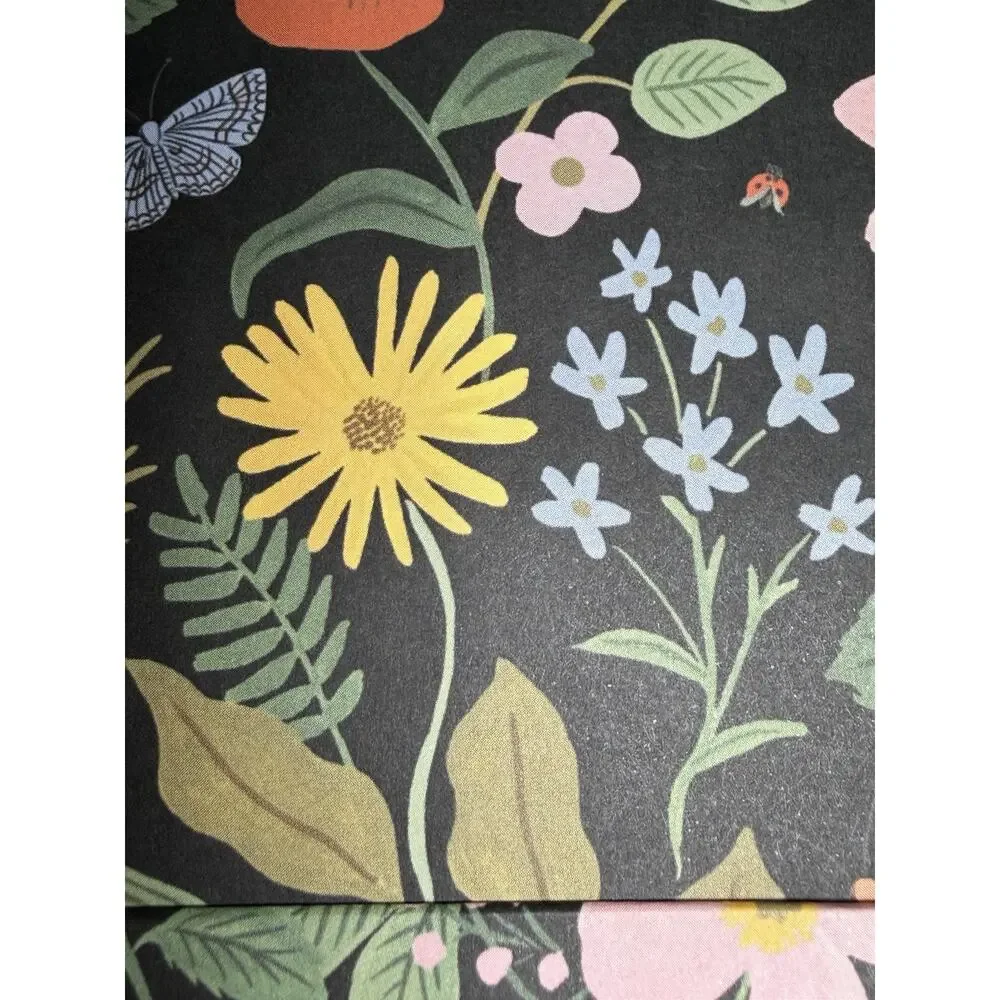 New Rifle Paper Co Strawberry Fields Lot Of 2 Medium Small Flower Gift Bags